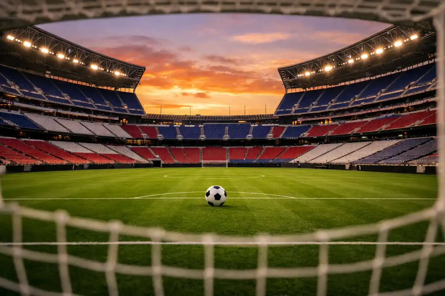 Översikt av VM 2026 med arenor i USA, Mexiko och Kanada